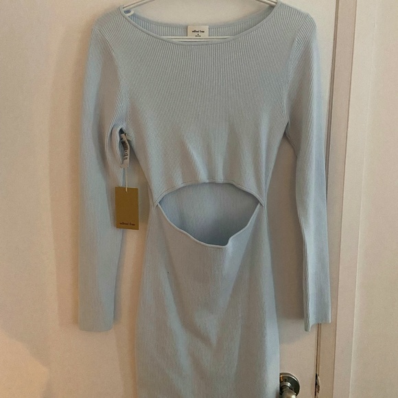 Wilfred Dresses & Skirts - Wilfred Cut Out Dress - Size M, Cloud Blue
